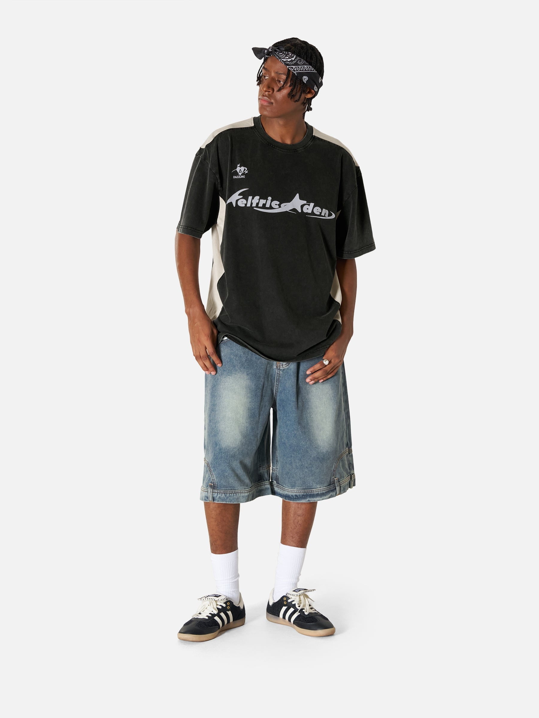 Aelfric Eden Racing Patchwork Tee - Image 4