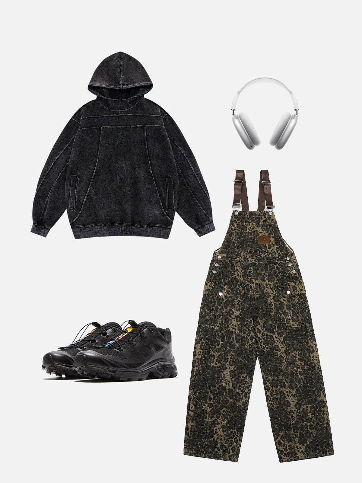 Aelfric Eden Ace of Spades Washed Pullover Hoodie - Image 12