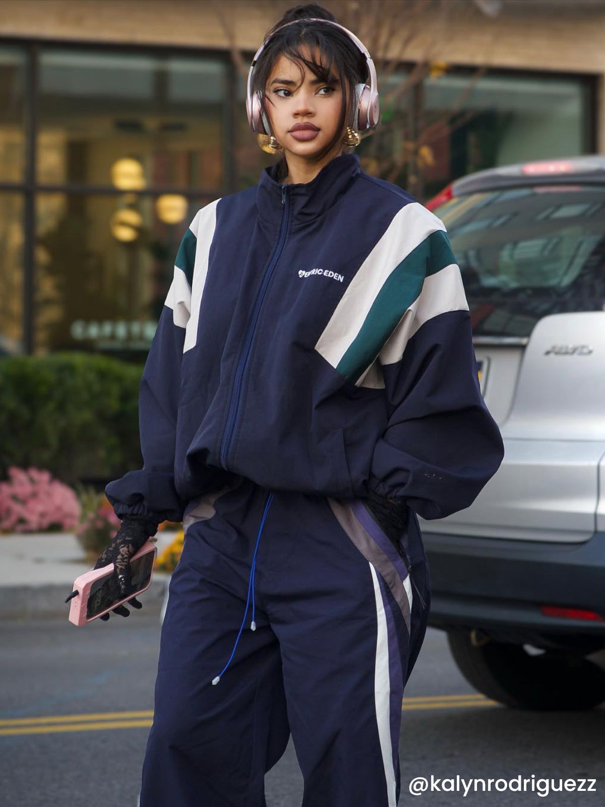 Aelfric Eden Stripe Patchwork Jacket - Image 4