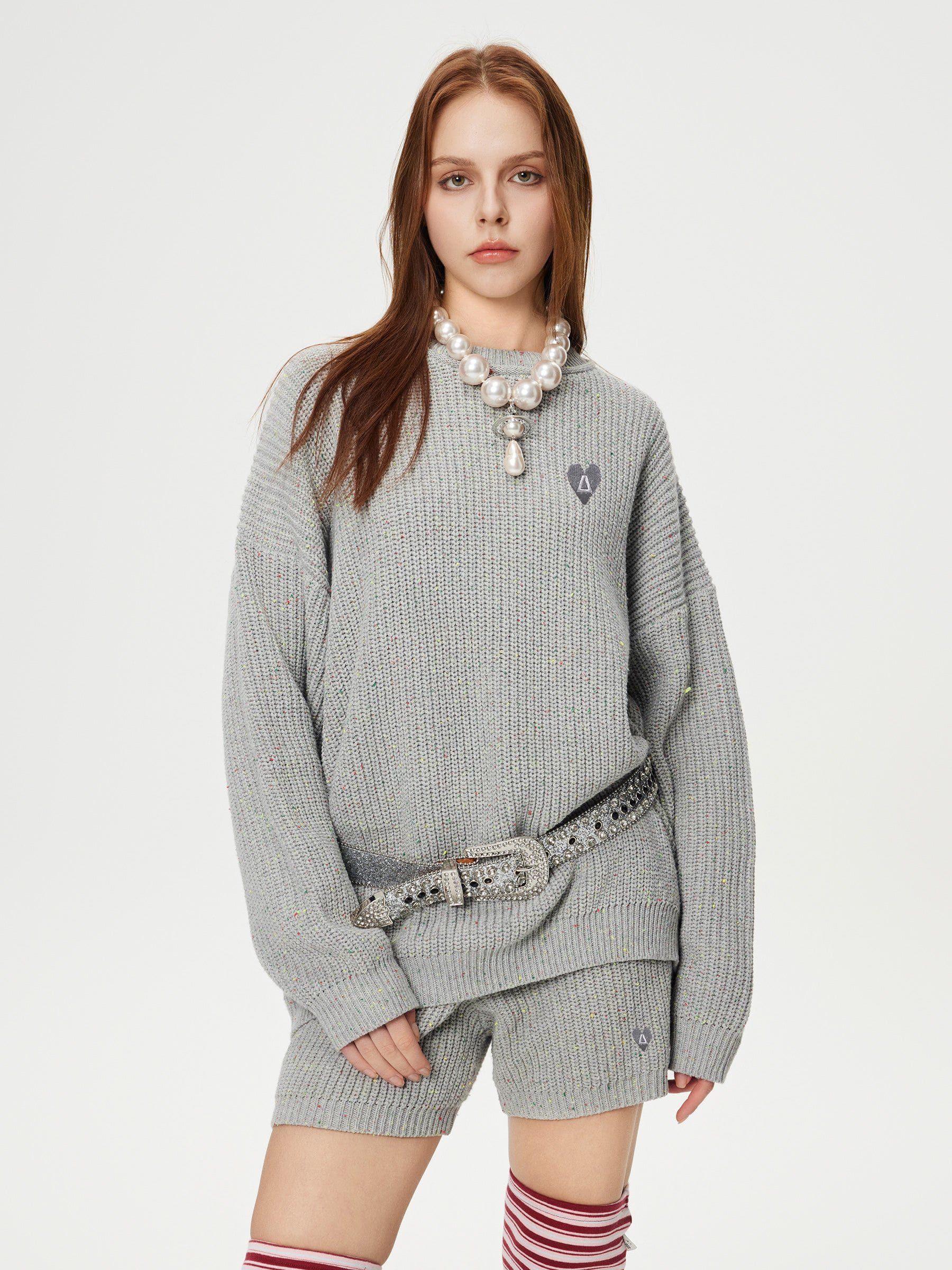 Aelfric Eden Colorful Point Knit Sweater - Image 2