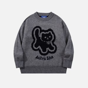 Aelfric Eden Kitten Graphic Sweater
