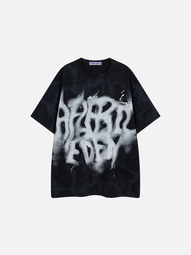 Aelfric Eden Washed Abstract Graphic Tee