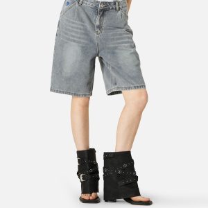 Aelfric Eden Washed Wrinkle Jorts