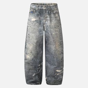 Aelfric Eden Faded Baaggy Jeans