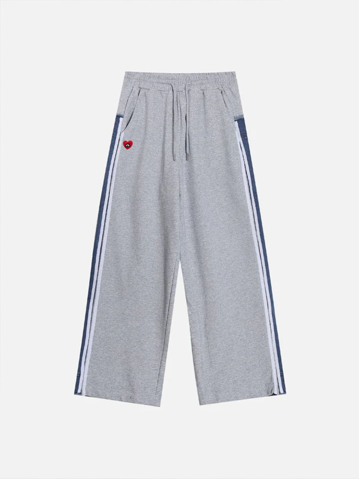 Aelfric Eden Denim Patchwork Sweatpants - Image 2