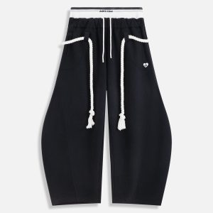 Aelfric Eden Double Waist Super Baaggy Barrel Sweatpants