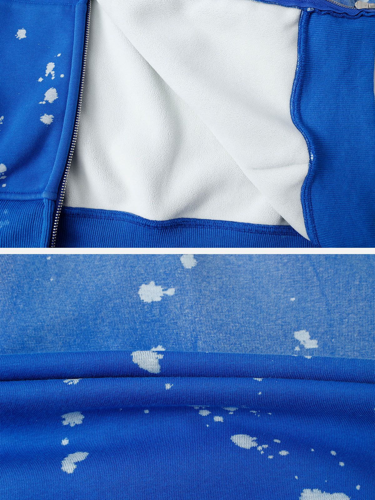 Aelfric Eden Star Patch Gradient ZIP UP Hoodie - Image 7