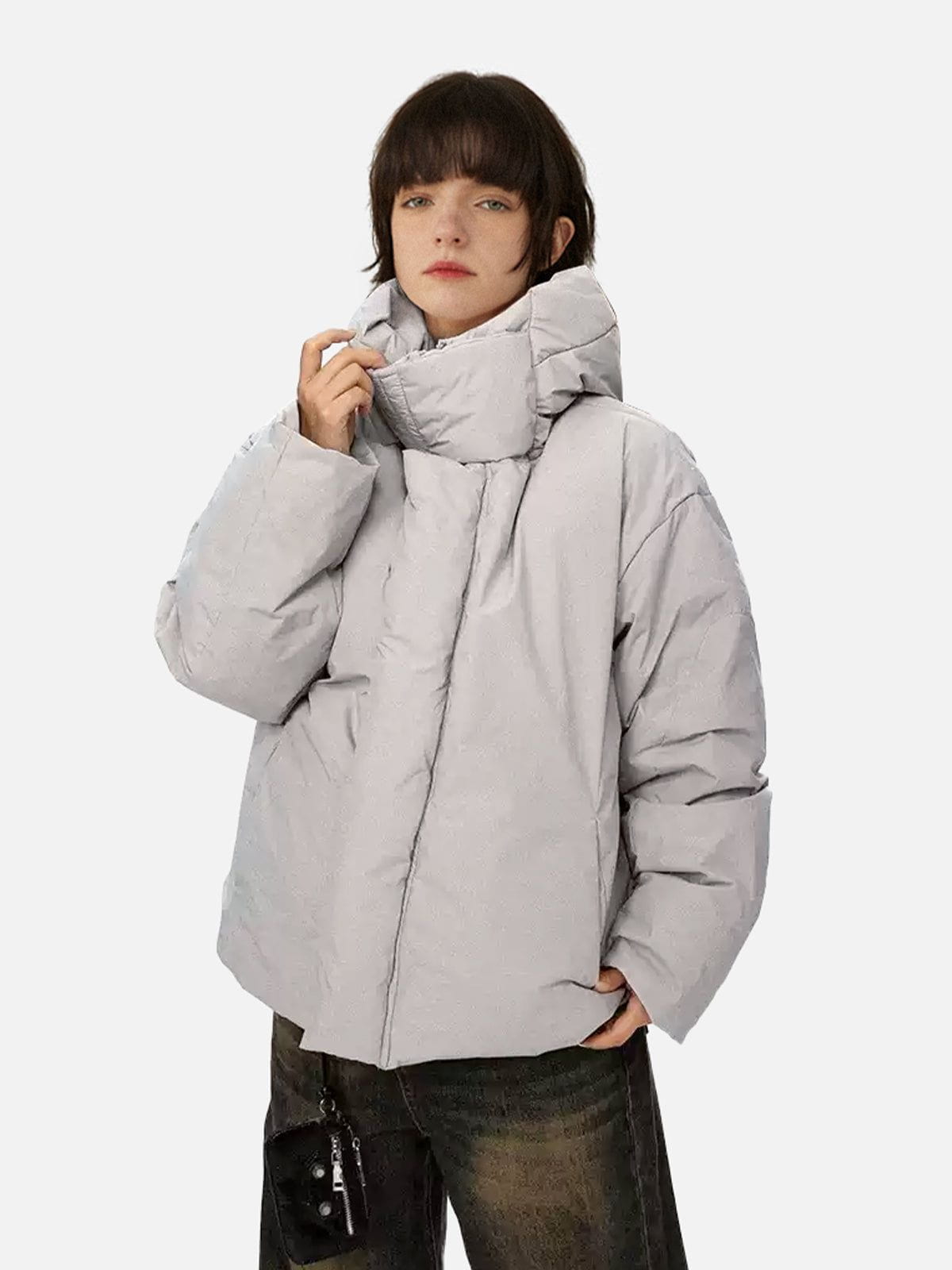 Aelfric Eden Essential Hooded Puffer Jacket - Image 3