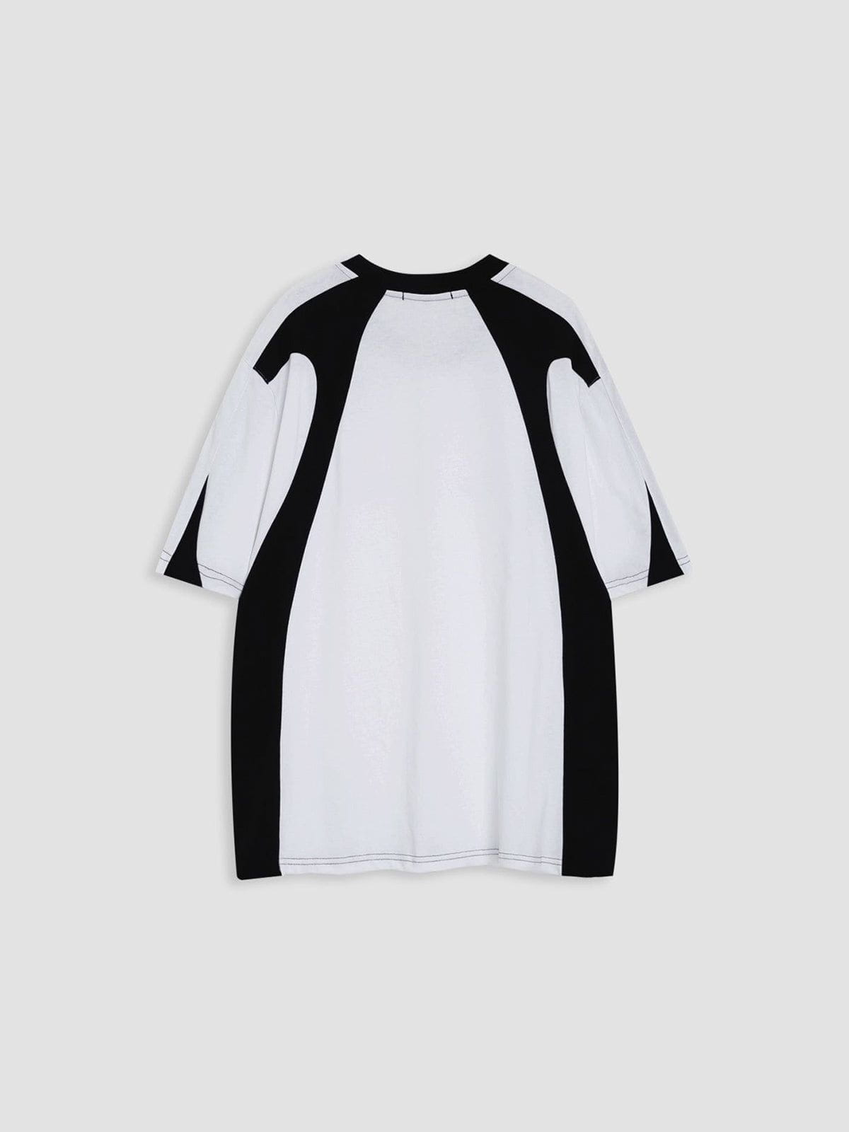 Aelfric Eden Color Blocking Patchwork Tee - Image 2