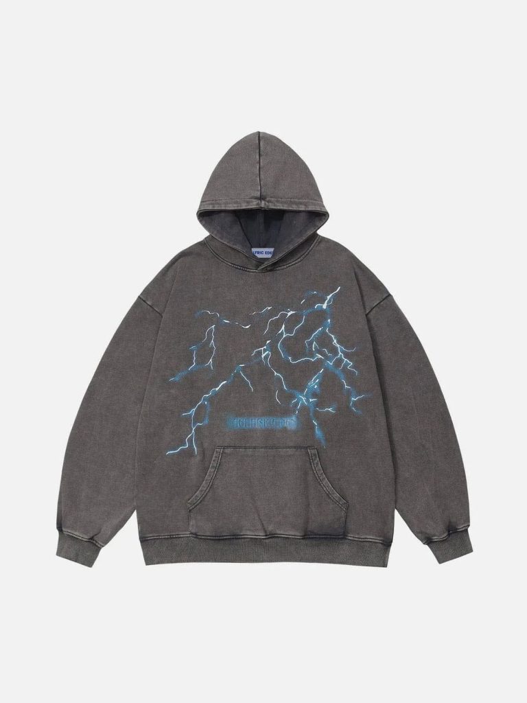 Aelfric Eden Lightning Graphic Hoodie