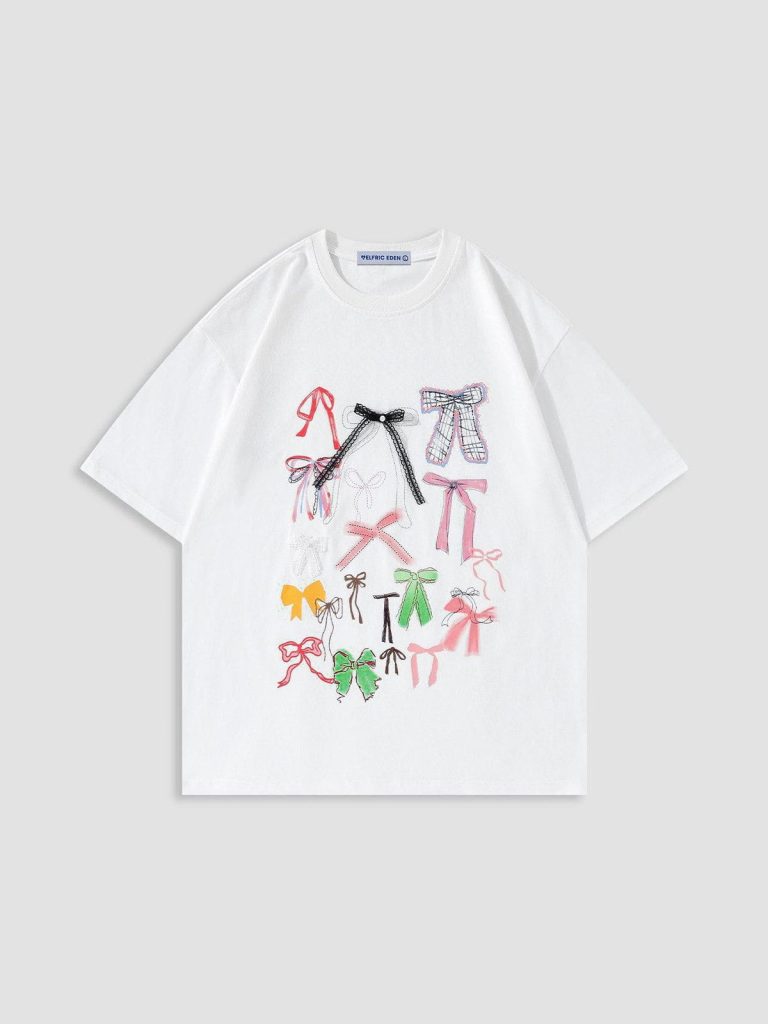 Aelfric Eden Layered Playful Bow Tee