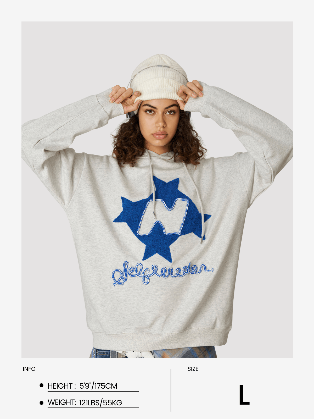 Aelfric Eden Stellaris Embroidered Hoodie - Image 15