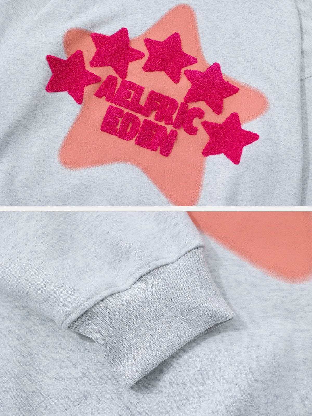 Aelfric Eden Vintage Embroidery Eden Star Hoodie - Image 4