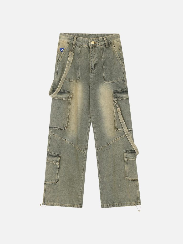 Aelfric Eden Multi Pocket Baaggy Jeans