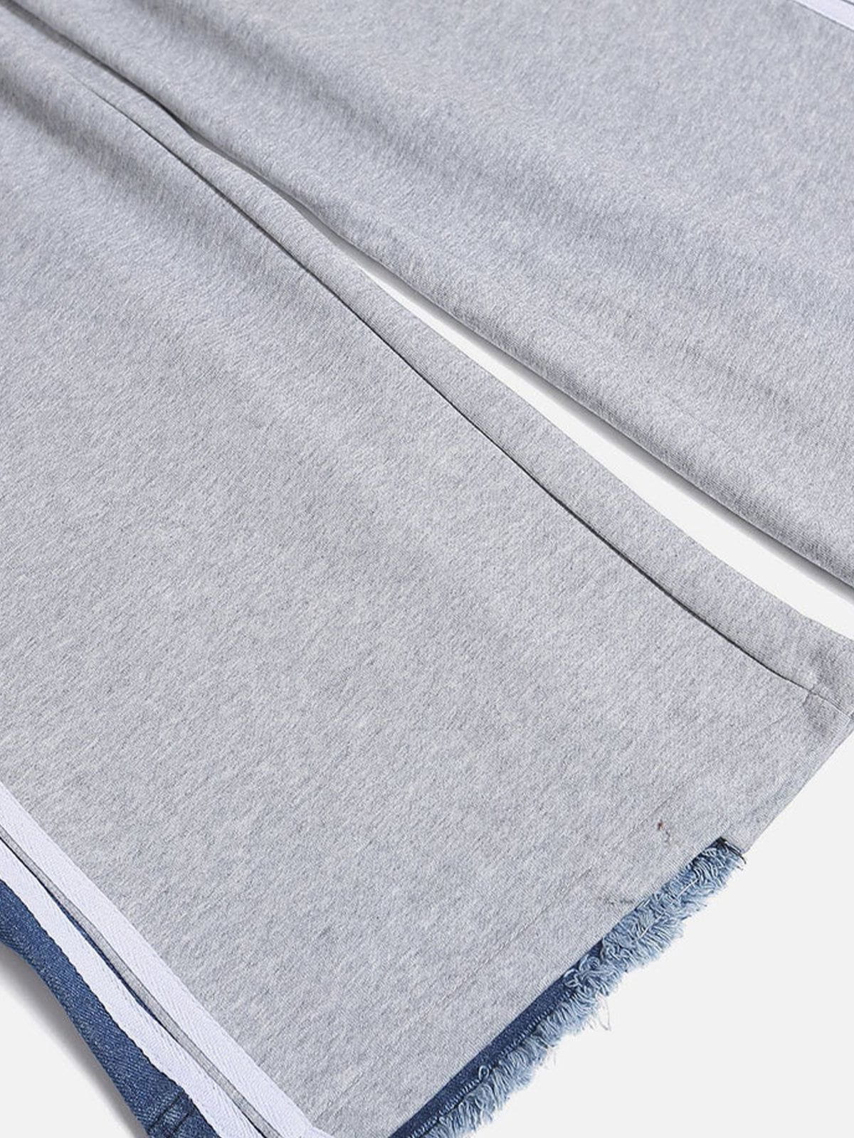 Aelfric Eden Denim Patchwork Sweatpants - Image 12