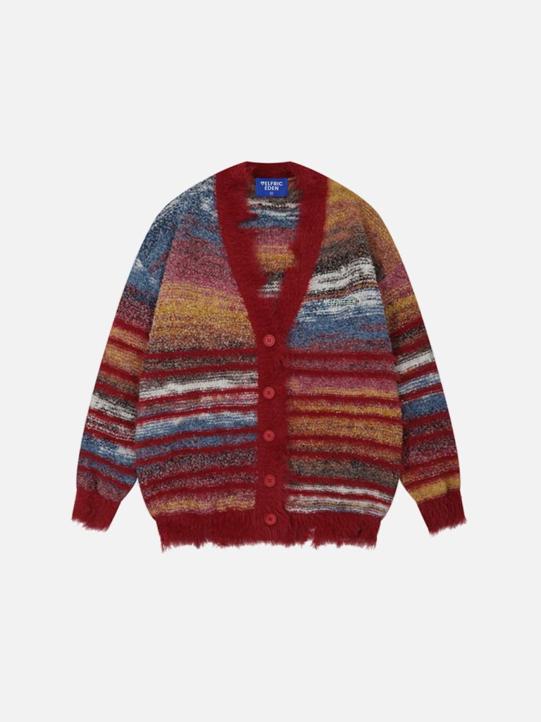 Aelfric Eden Fringe Stripe Cardigan