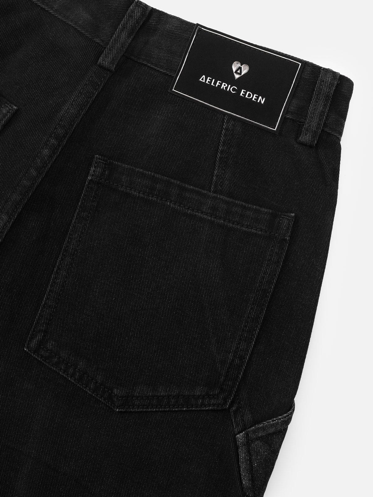 Aelfric Eden Patchwork Super Baaggy Barrel Jeans - Image 7