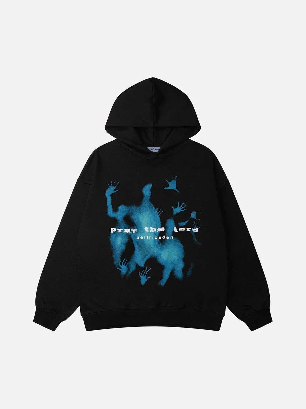 Aelfric Eden Abstraction Shadow Graphic Hoodie - Image 3