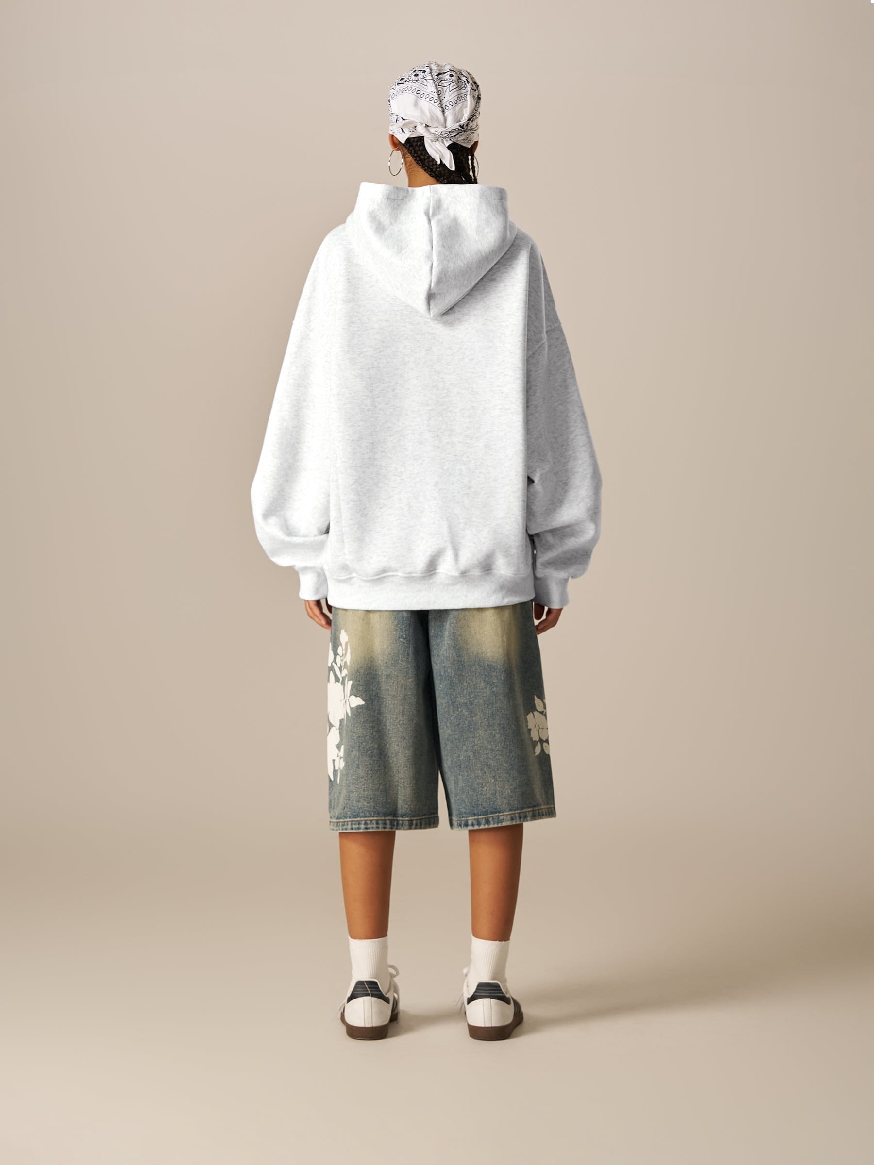 Aelfric Eden Blurry Floral Graphic Hoodie - Image 5