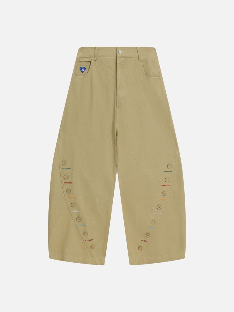 Aelfric Eden Button Baaggy Barrel Pants