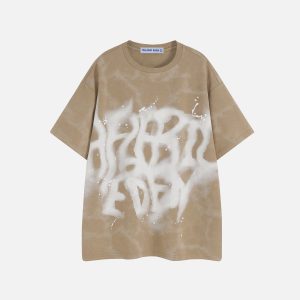 Aelfric Eden Washed Abstract Graphic Tee