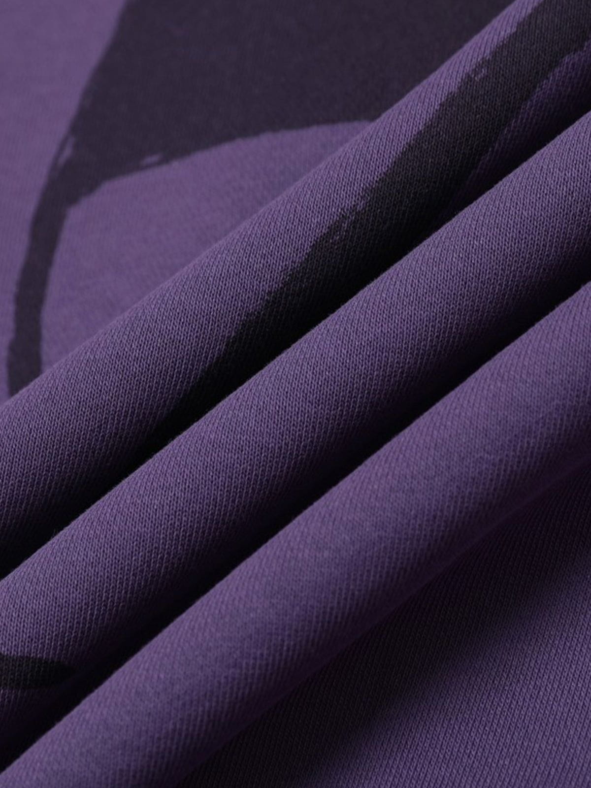 Aelfric Eden Calaite Flame Print Zip Up Hoodie - Image 5