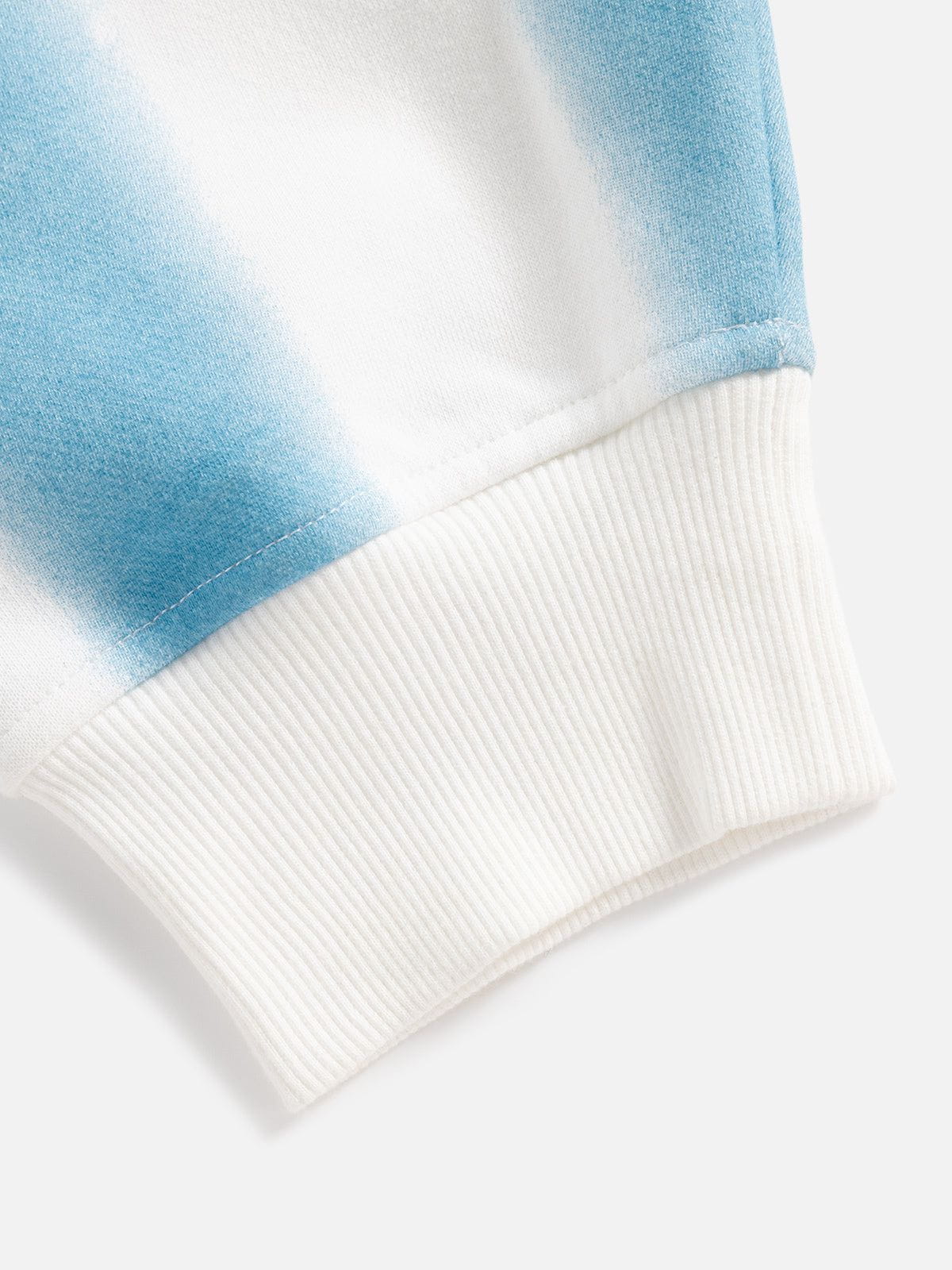 Aelfric Eden 77 Stripe Patchwork Print Sweatshirt - Image 8