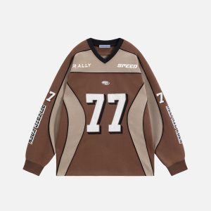 Aelfric Eden Applique 77 Color Blocking Ice Jersey