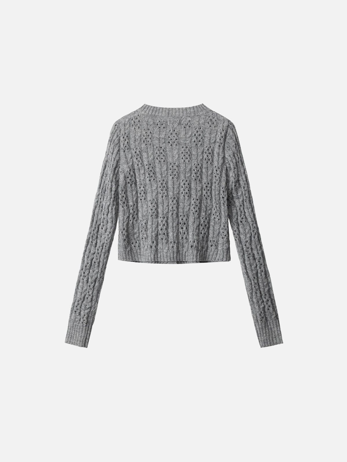 Aelfric Eden Bow Cropped Cardigan - Image 3