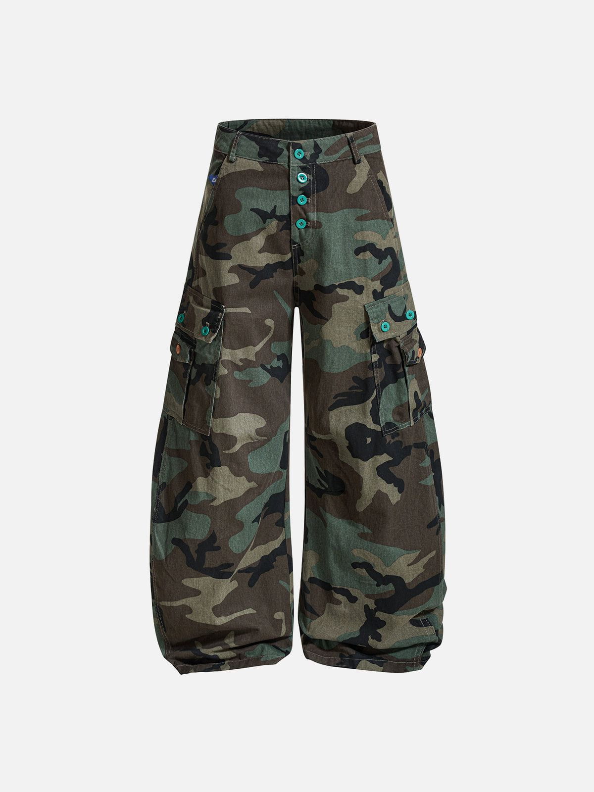 Aelfric Eden CAMO Super Baaggy Barrel Cargo Pants