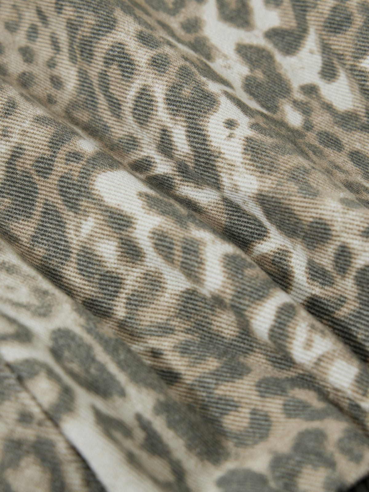 Aelfric Eden Leopard Bomber Jacket - Image 3