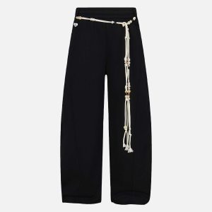 Aelfric Eden Bead Rope Baaggy Sweatpants