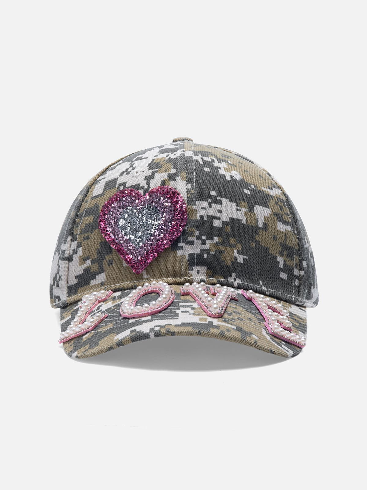 Rhinestone CAMO Cap - Image 2