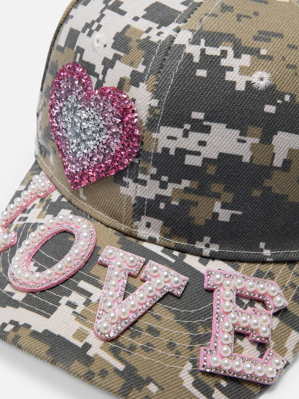 Rhinestone CAMO Cap - Image 4