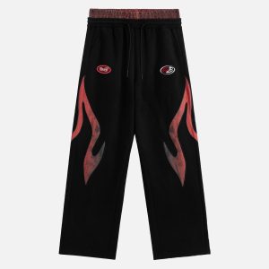 Aelfric Eden Leopard Double Waist Sweatpants