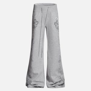 Aelfric Eden Rhinestone Bootcut Sweatpants