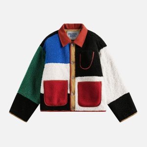 Aelfric Eden Color Blocking Coat