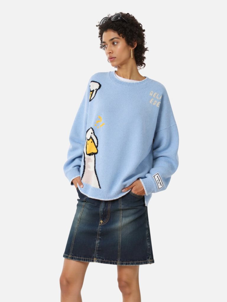 [Pre-Order]Aelfric Eden Goose Jacquard Sweater