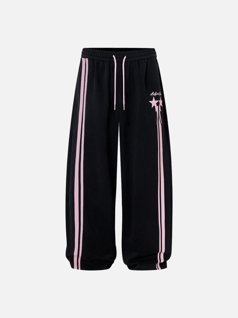 Aelfric Eden Star Striped Baaggy Sweatpants
