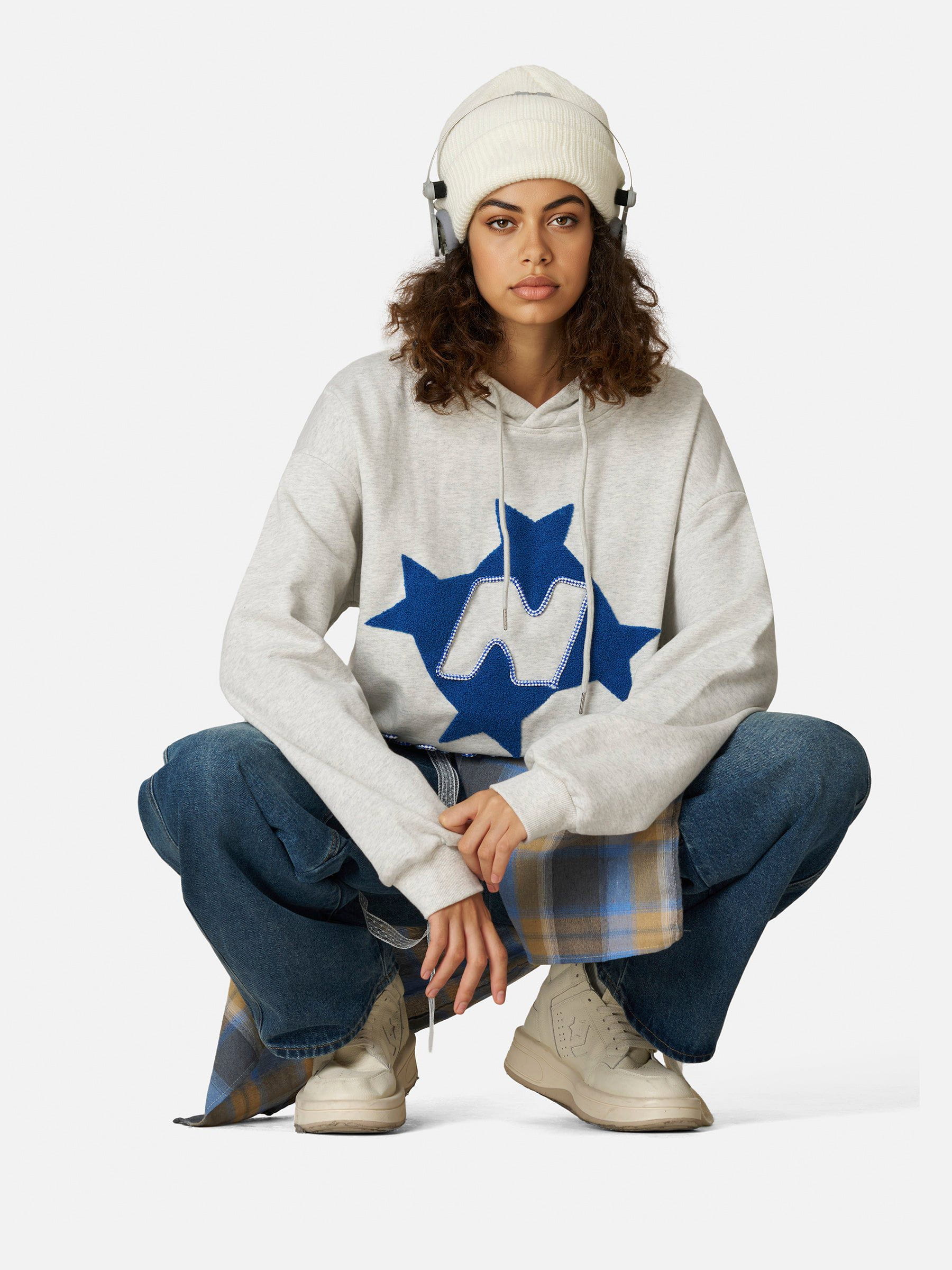 Aelfric Eden Stellaris Embroidered Hoodie - Image 5