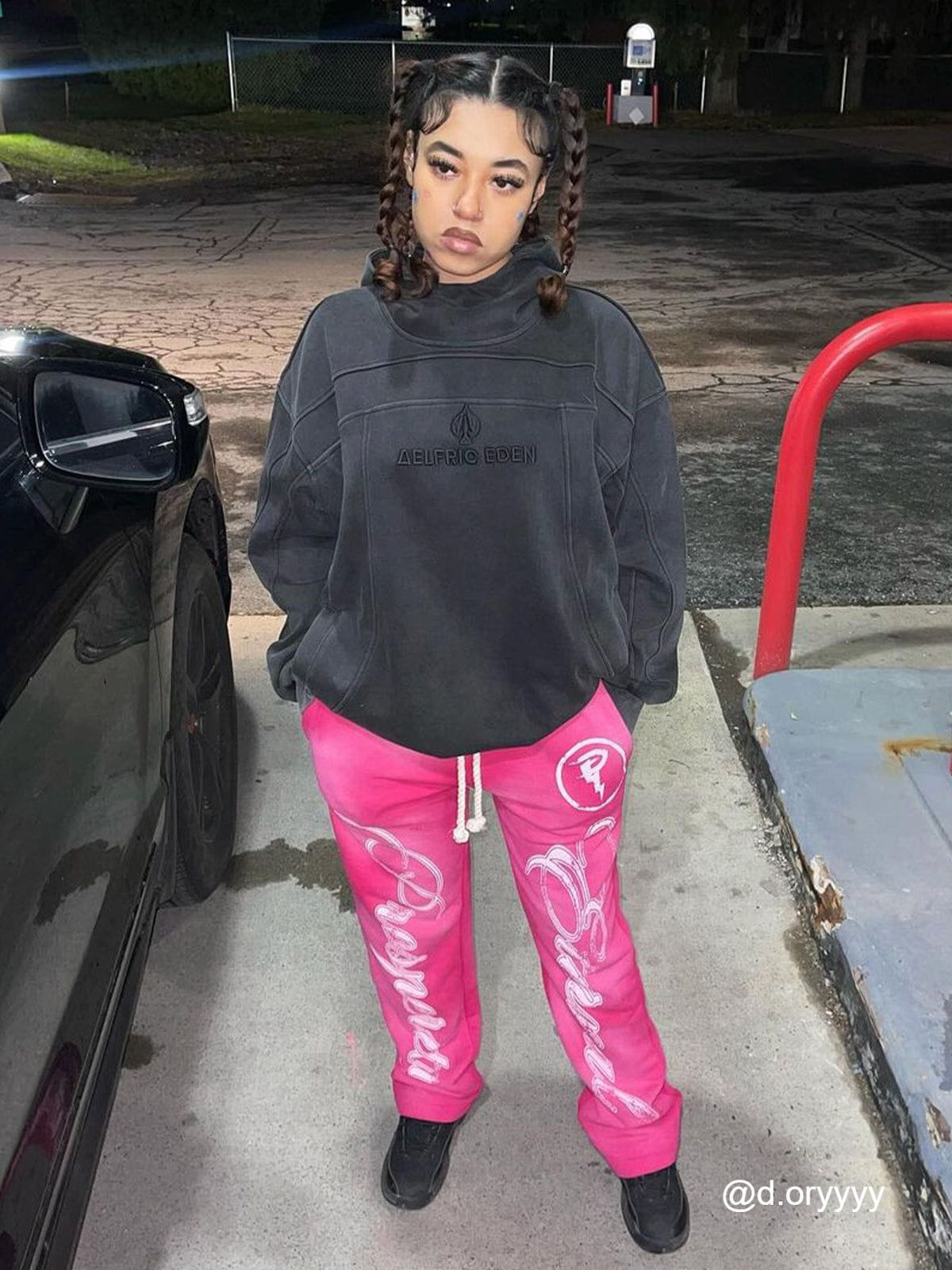 Aelfric Eden Ace of Spades Washed Pullover Hoodie - Image 11