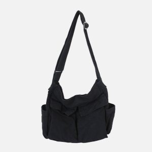Multi Pocket Shoulder Bag