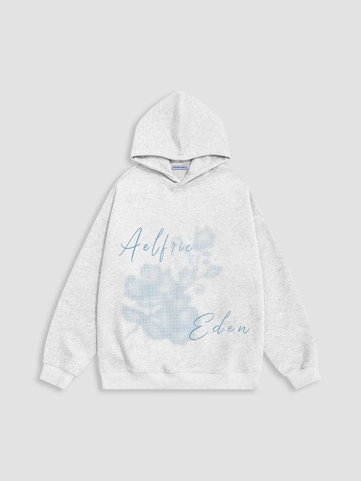 Aelfric Eden Blurry Floral Graphic Hoodie - Image 2
