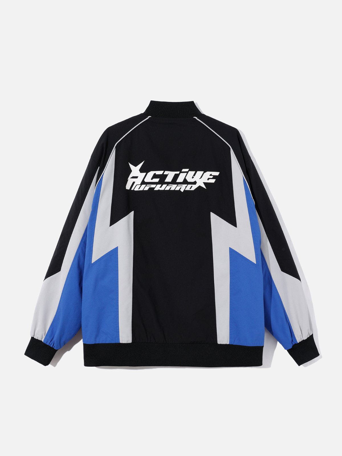 Aelfric Eden Color Block Racing Coat - Image 4