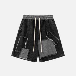 Aelfric Eden Patchwork Jorts