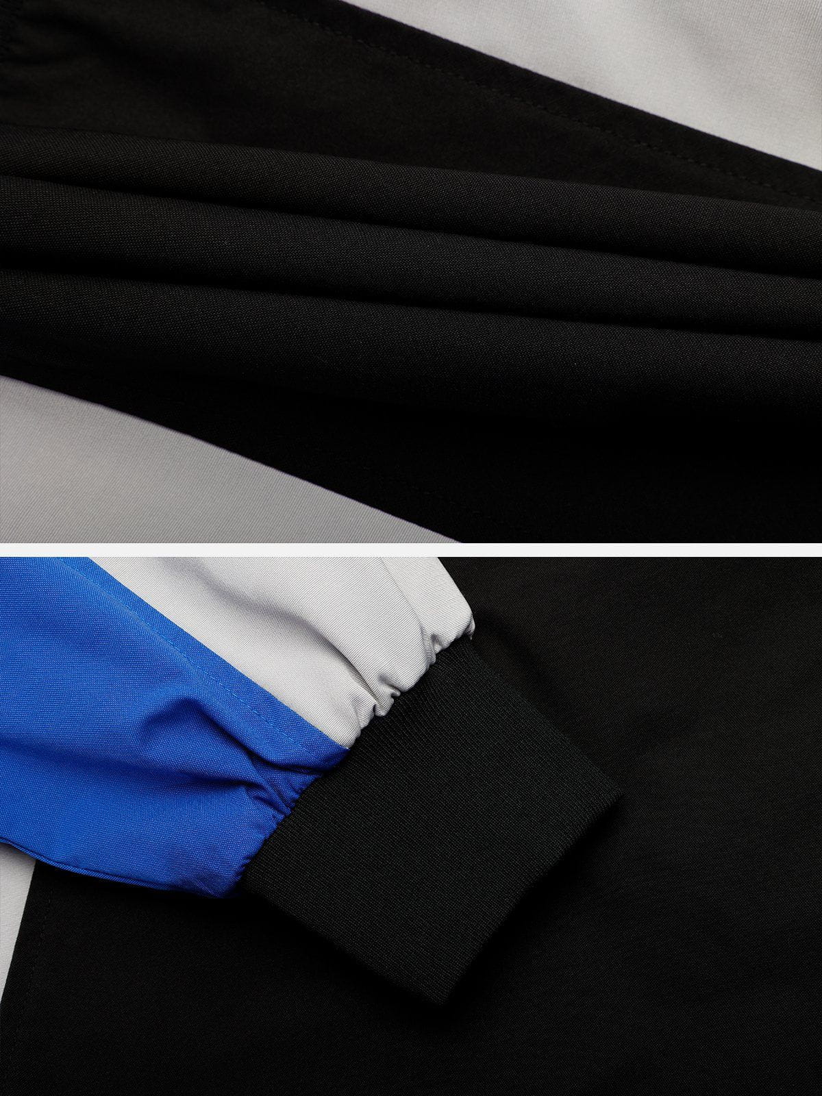 Aelfric Eden Color Block Racing Coat - Image 7