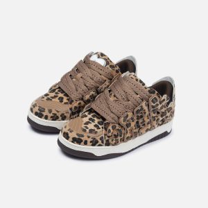 StarryClimb Leopard Skate Shoes