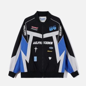 Aelfric Eden Color Block Racing Coat