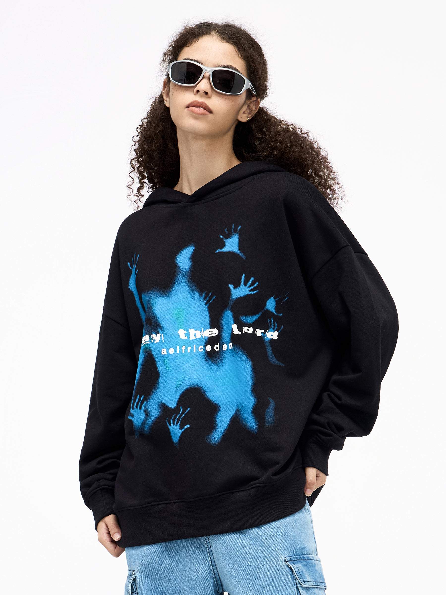 Aelfric Eden Abstraction Shadow Graphic Hoodie - Image 4