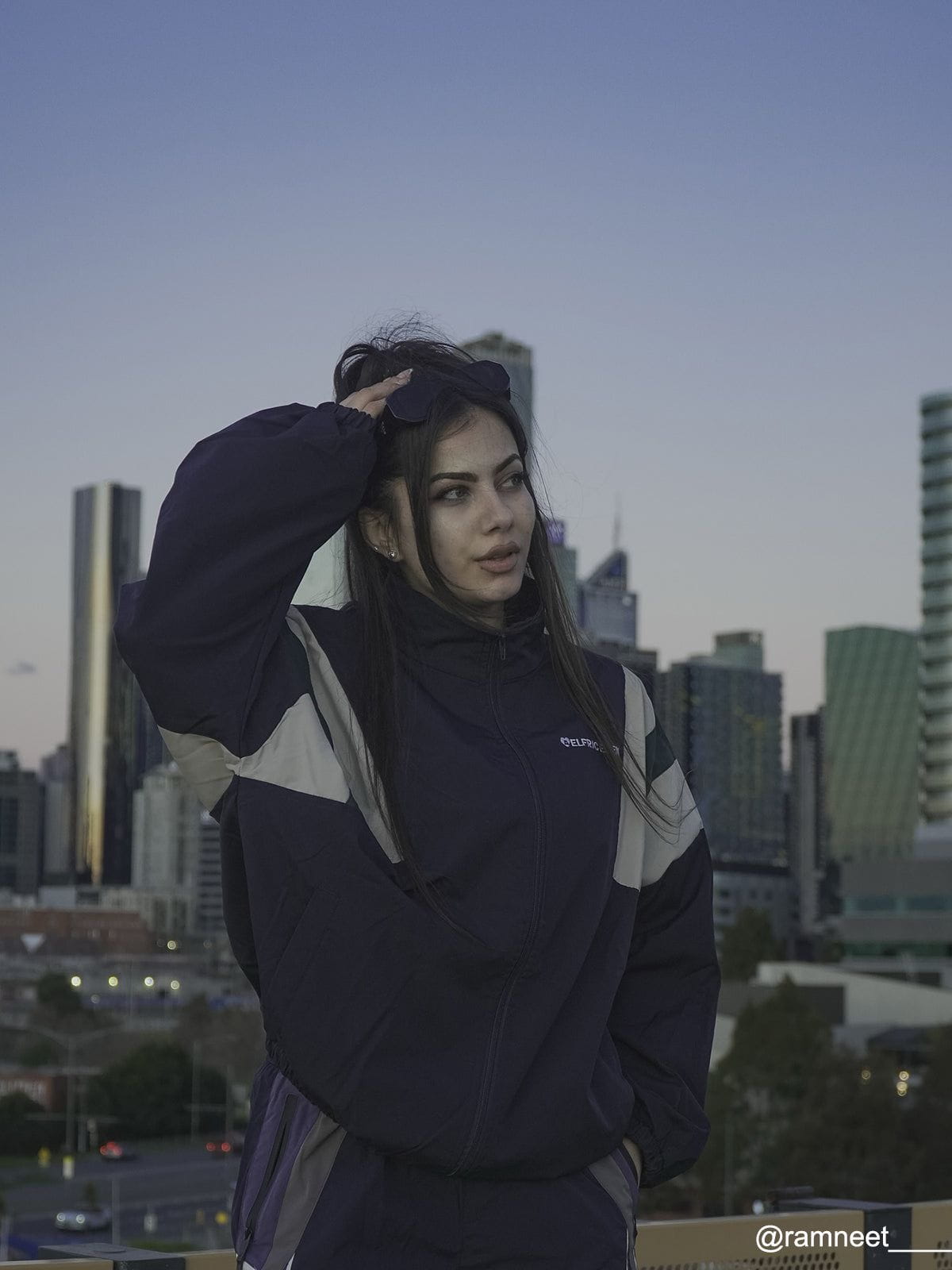 Aelfric Eden Stripe Patchwork Jacket - Image 2